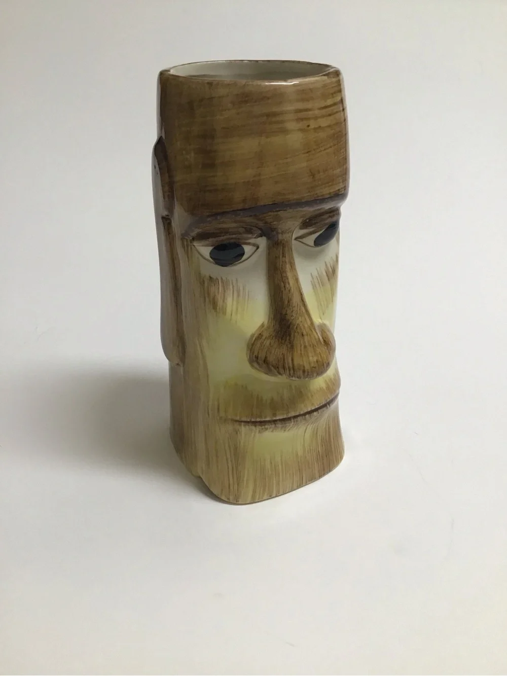 Tiki Mug Kowloon Moai Saugus Mass Resturant Tiki Bar 6” Tall KGS 2018 Man Cave
